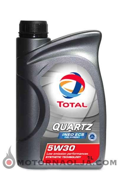 Total motorno olje Quartz Ineo ECS 5W.